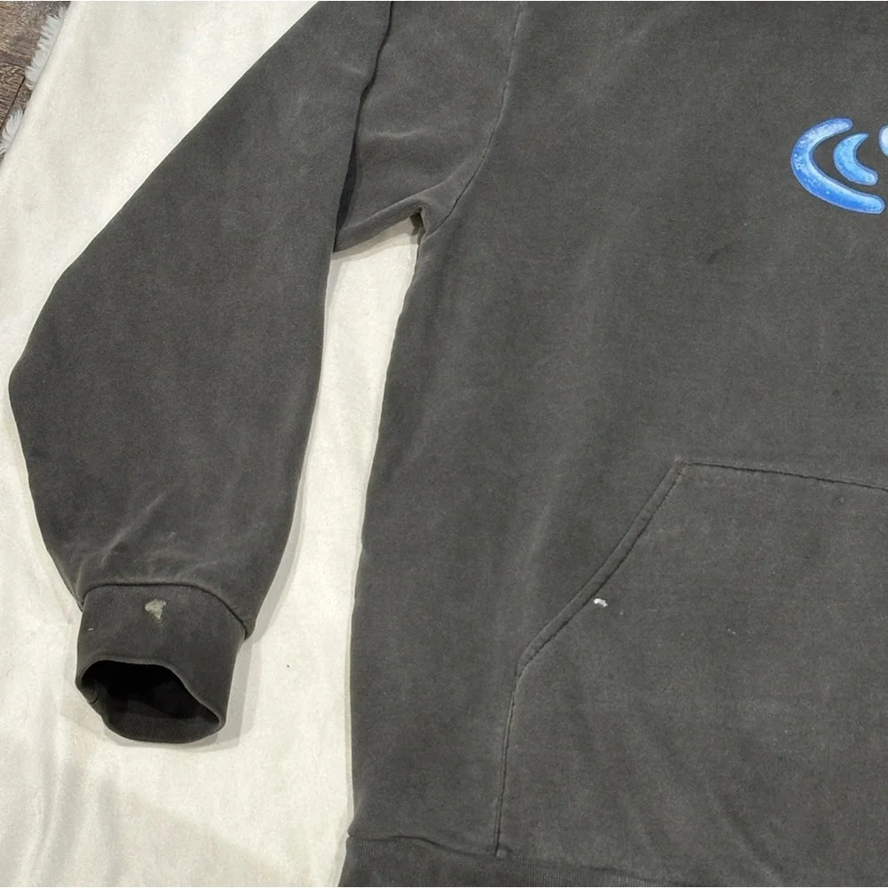 Umi Frog Sweatshirt Washed Black Size X-large